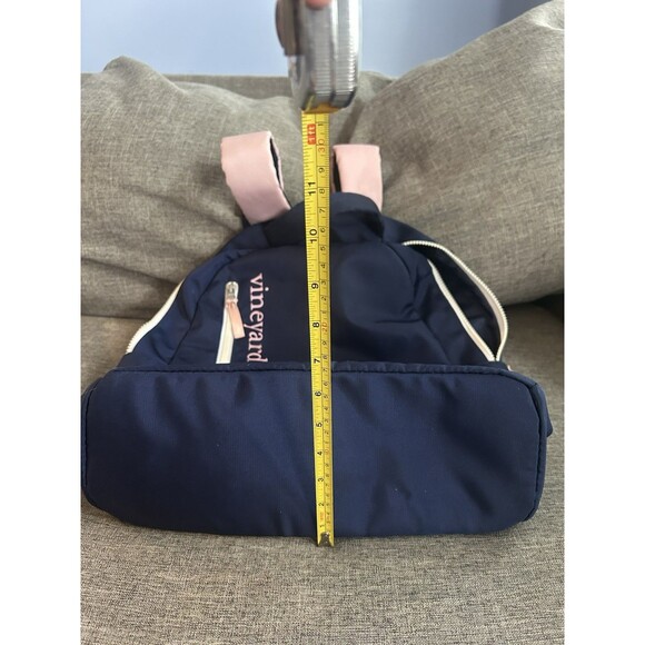 Vineyard Vines Backpack Limited Edition Navy Blue And Pink Bag Classic Preppy - Picture 9 of 9